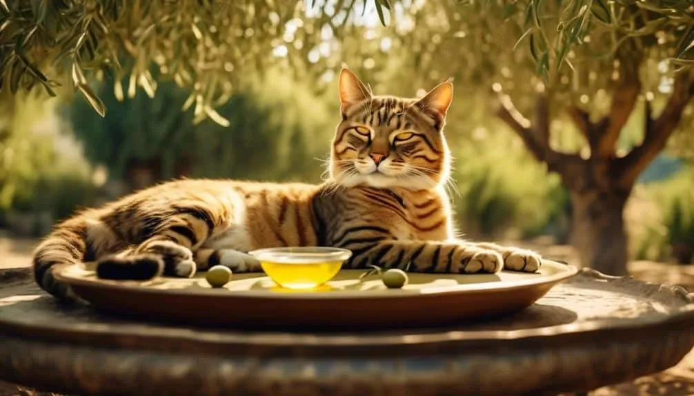 olive oil for cats