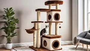 optimal cat tree dimensions