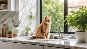 optimal spots for cat s water bowl
