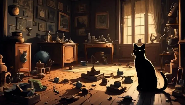 perplexing feline actions confuse