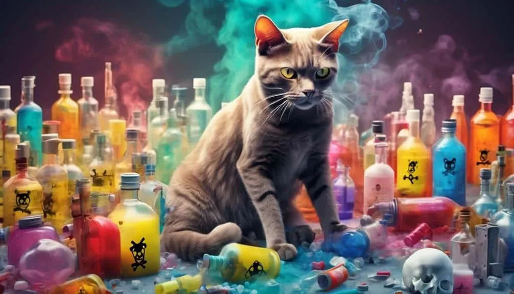 polypropylene glycol a feline hazard