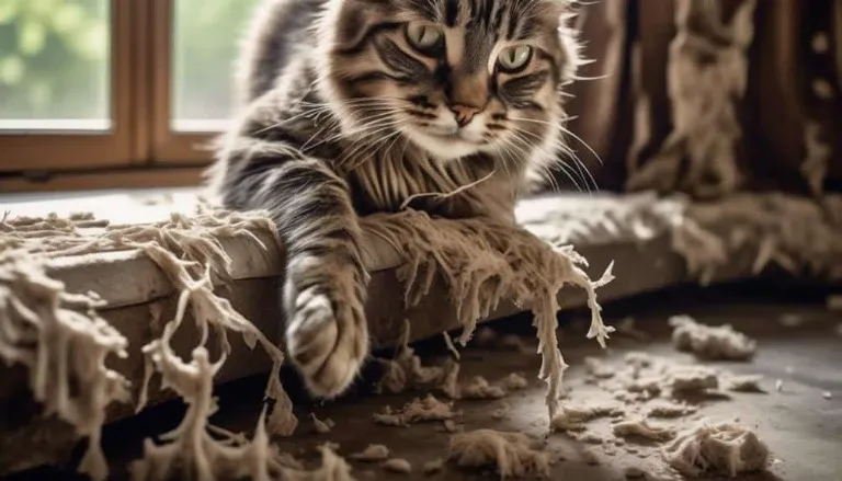 poorly cared for cat