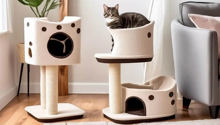 prevent cat tree wobbling