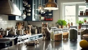 preventing cats on counters