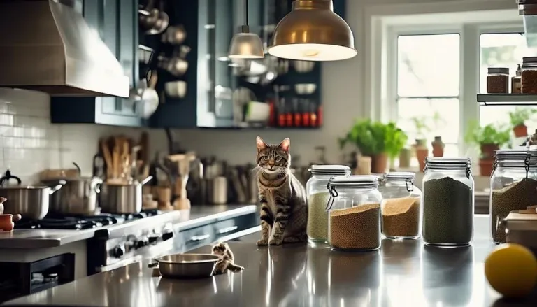 preventing cats on counters