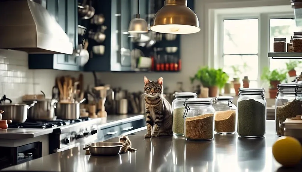 preventing cats on counters