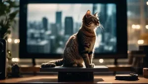 protecting your tv from cats