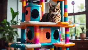 pvc cat tree building