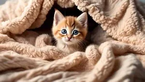 raising a cuddly kitten tricks