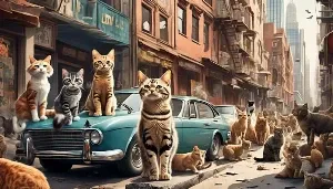 rapid rise in worldwide cats
