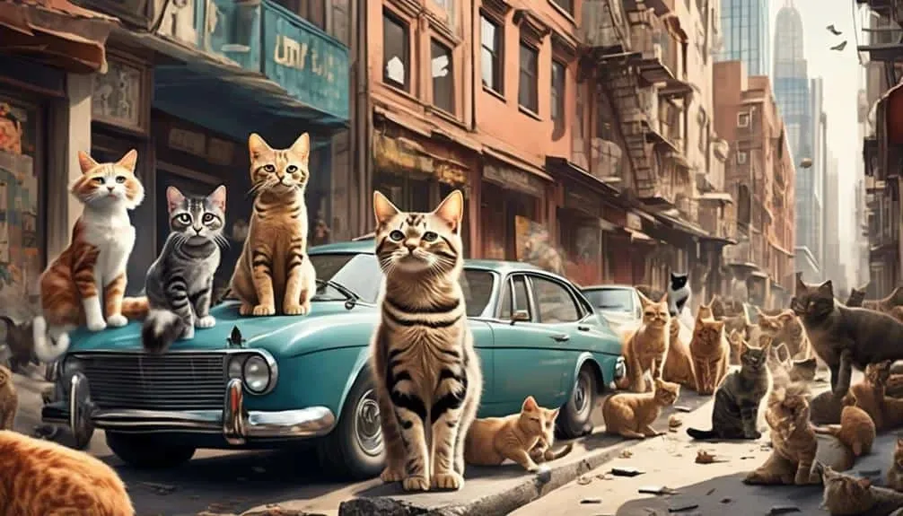 rapid rise in worldwide cats