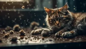 ringworm in cats warning