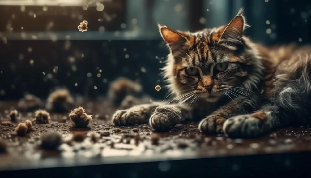 ringworm in cats warning