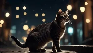 roaming female cats in heat