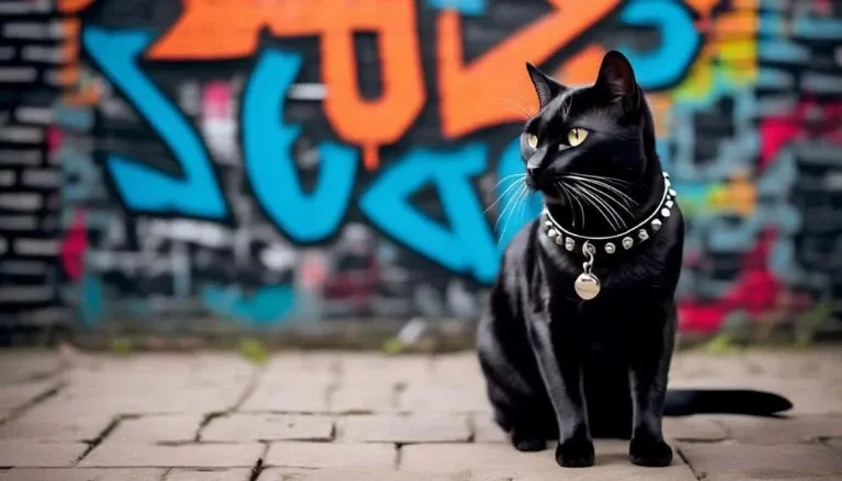 stylish collars for badass cats