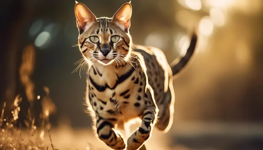 the majesty of savannah cats