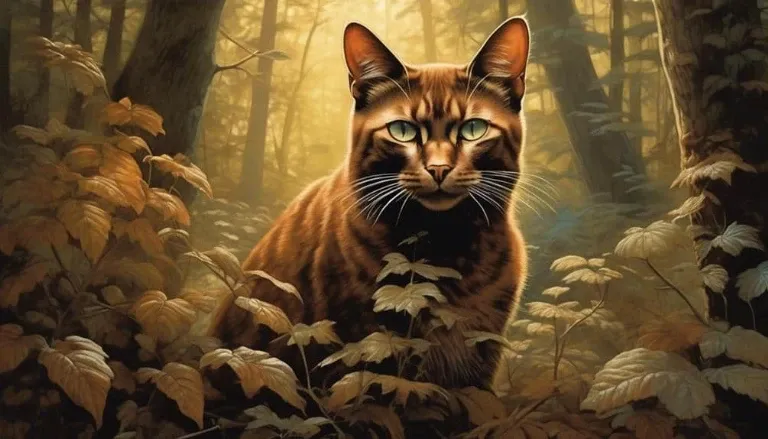 the mysterious brown cats