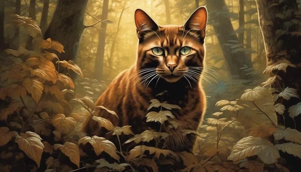 the mysterious brown cats