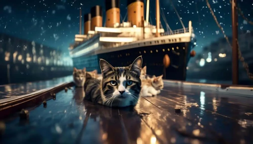 titanic s cats meet tragic end
