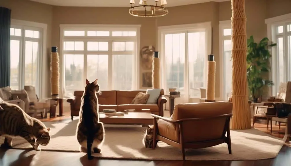 top scratching posts for large cats