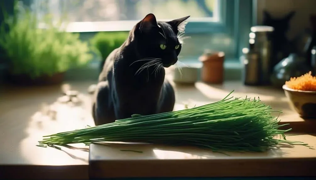 toxic chives endanger cats