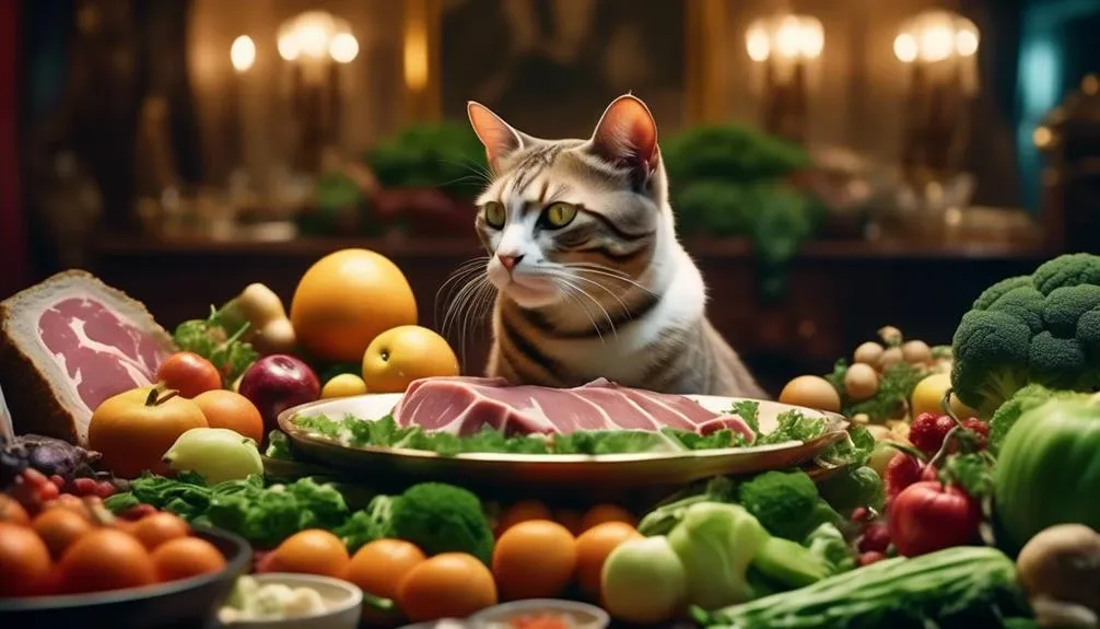 transitioning to raw cat food