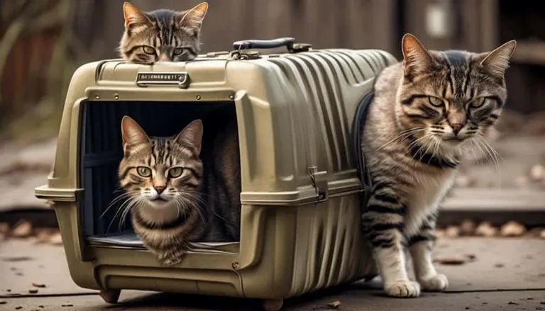 traveling with multiple cats