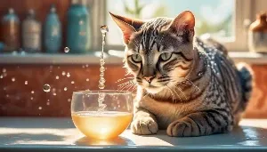tuna water and cats