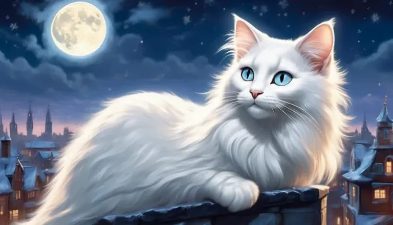 turkish angora cat in aristocats