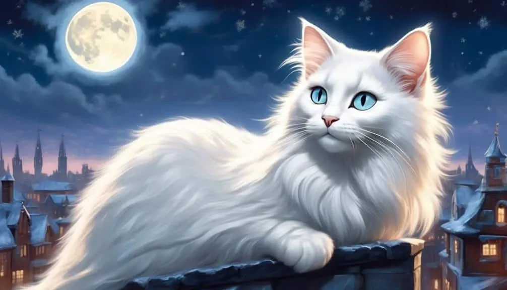 turkish angora cat in aristocats
