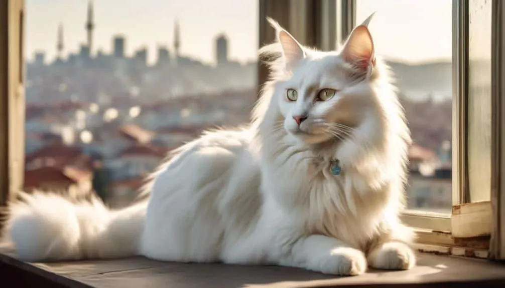 turkish angora enchanting feline