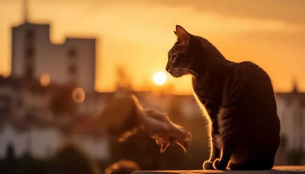 unexpected ways cats show love