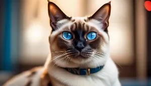 unique tortie point siamese