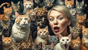 unusual cat mouth behavior