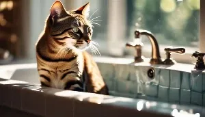 unusual sink choices for cats