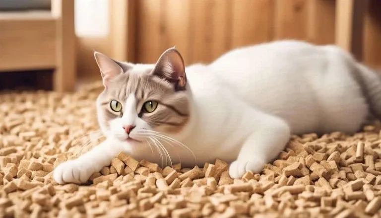wood pellet cat litter advantages