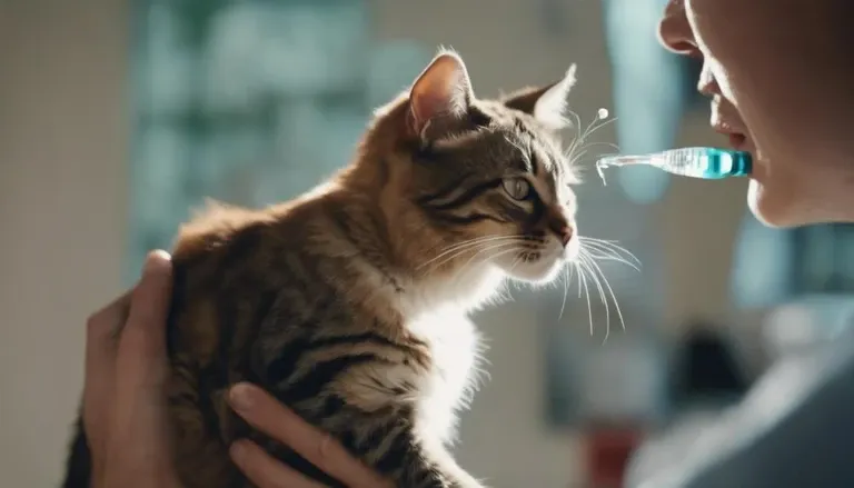 administering medicine to cats