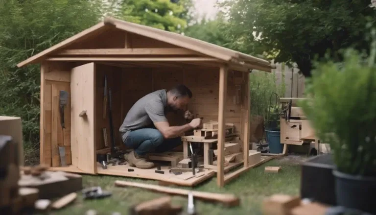 cat shelter backyard construction