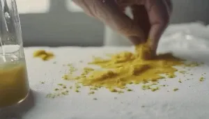 cat vomit stain removal