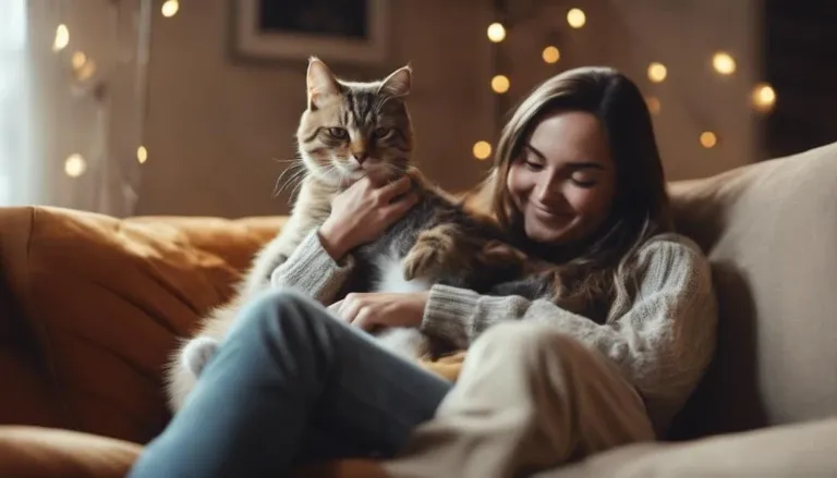 cuddle your cat effectively