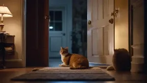 curb cat night meowing