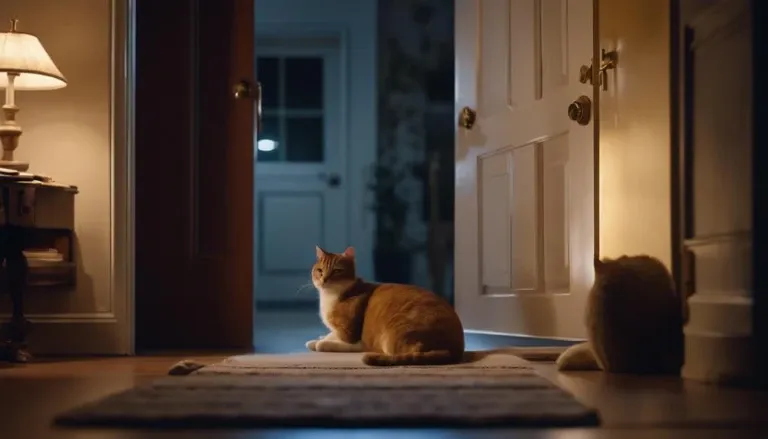 curb cat night meowing