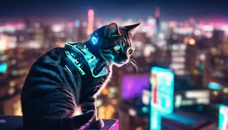 cyberpunk cat companion guide