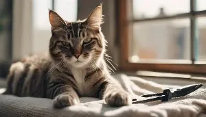 grooming your cat safely