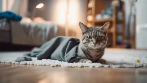 helping cats feel comfortable