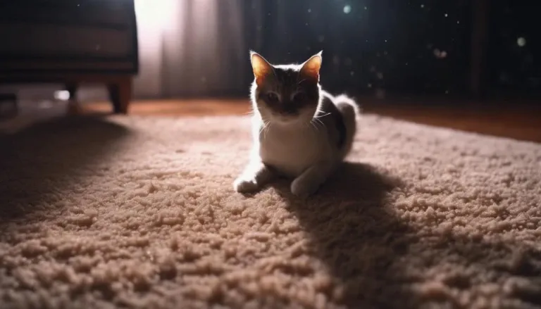 identify cat urine stains