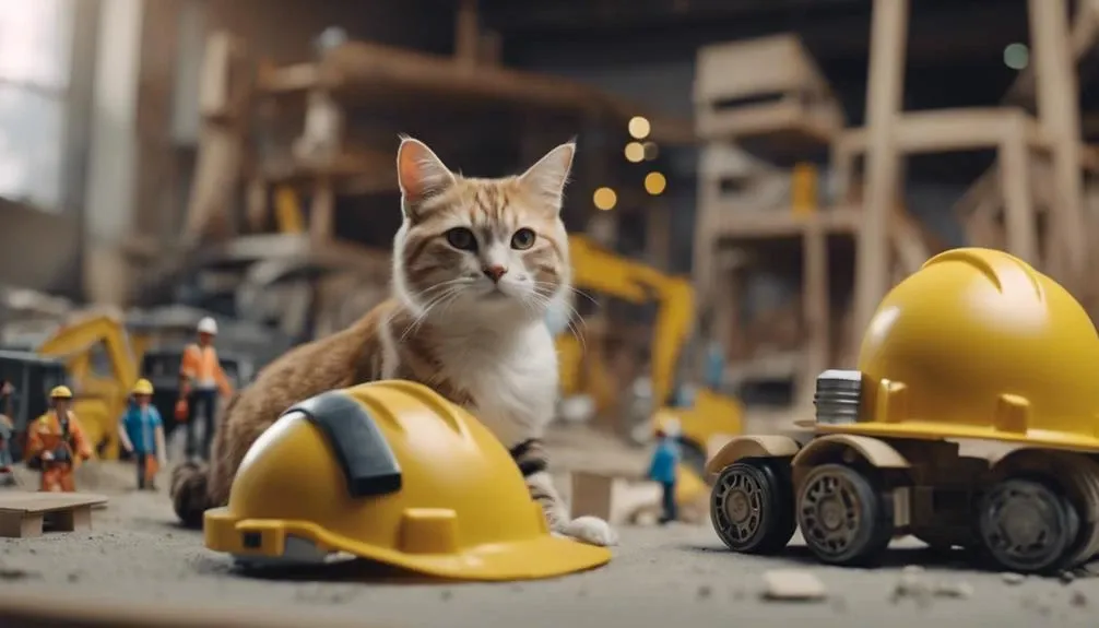 managing construction with cats