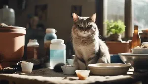 relieving constipation in cats