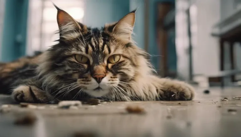 signs of a dying cat