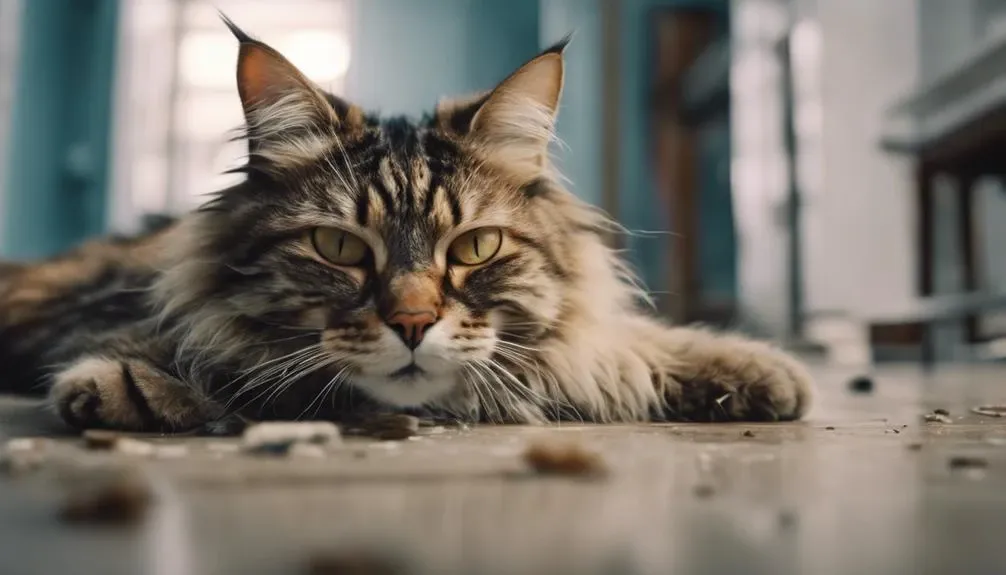 signs of a dying cat